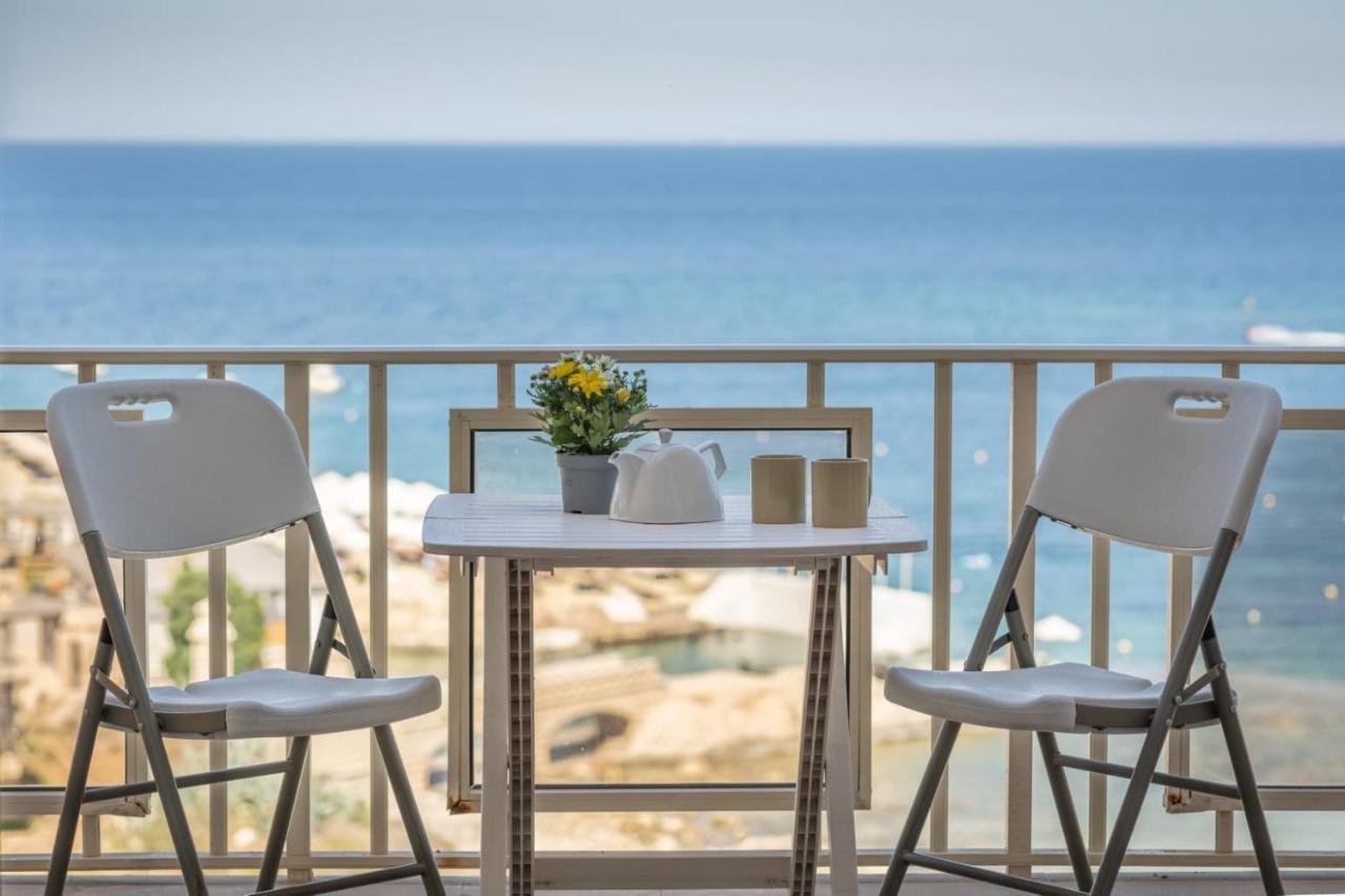 Appartement Sea-View Retreat 2 à San Ġiljan Extérieur photo